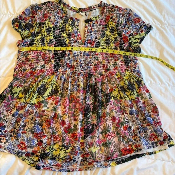 Anthropologie XL Floral Blouse - Picture 2 of 7